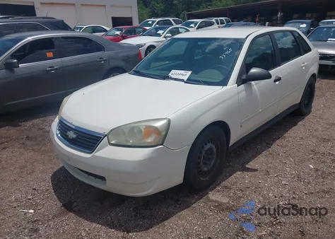 2007 Chevrolet Malibu Maxx Ls из США, поврежденный, VIN 1G1ZS68N77F259170